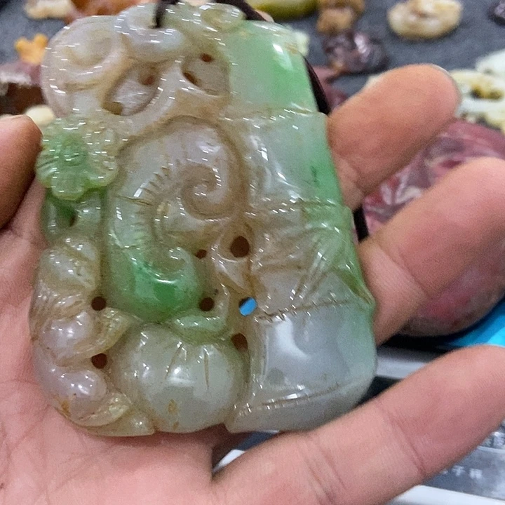 小****吊坠白玉菩提摆件