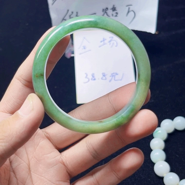胭****未镶嵌手镯翡翠天然缅甸翡翠手镯