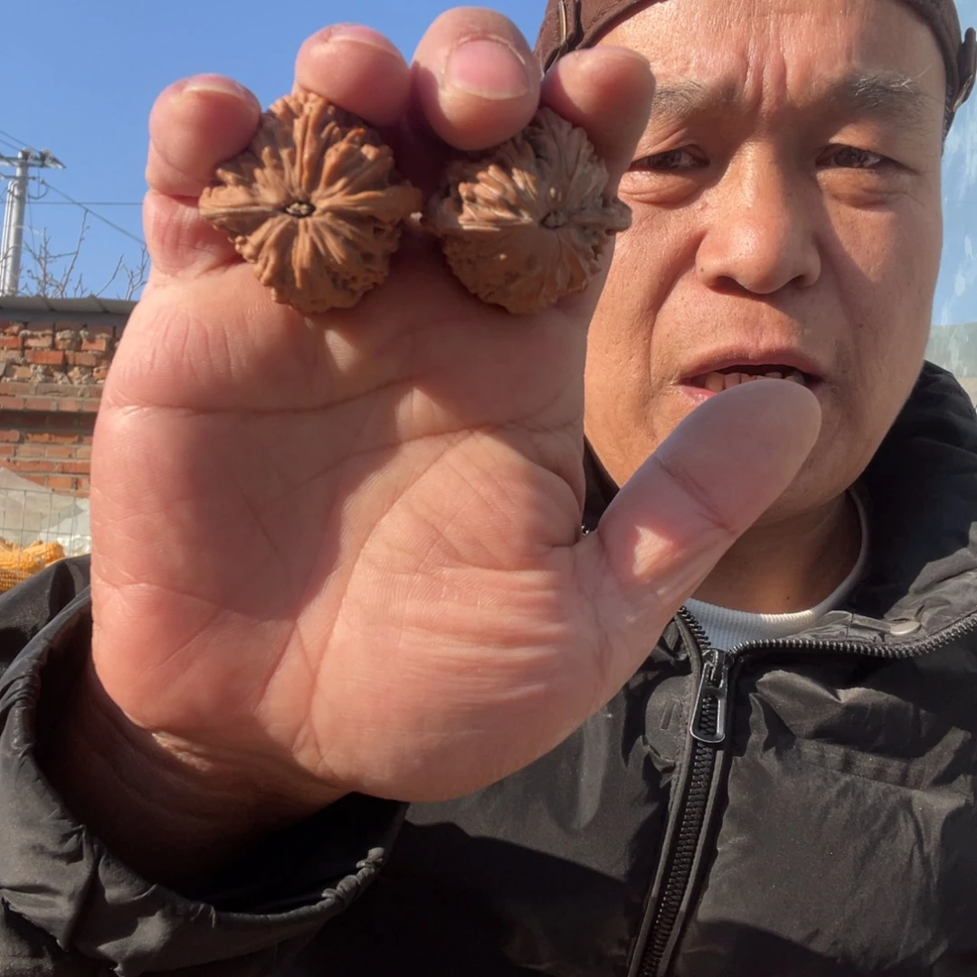 毛***哥文玩核桃吊坠磨盘38