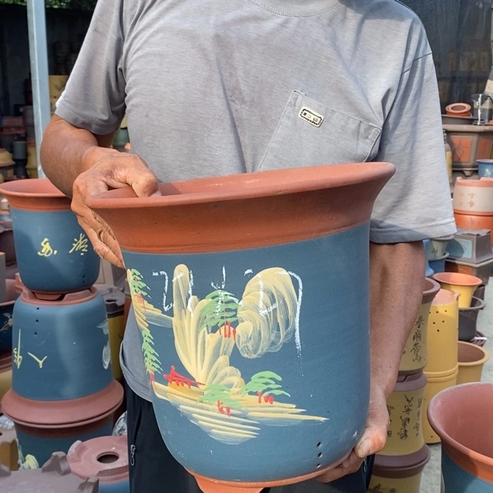 紫砂花盆紫砂花盆