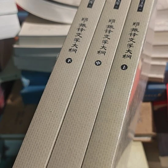 郑振铎文学大纲三本一套平装平装