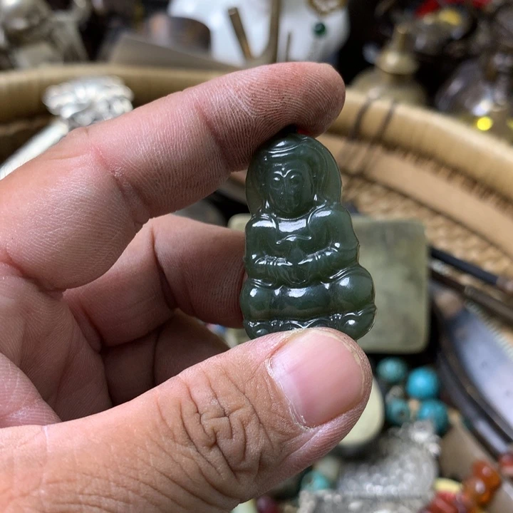 郭***匠一物一拍观音吊坠