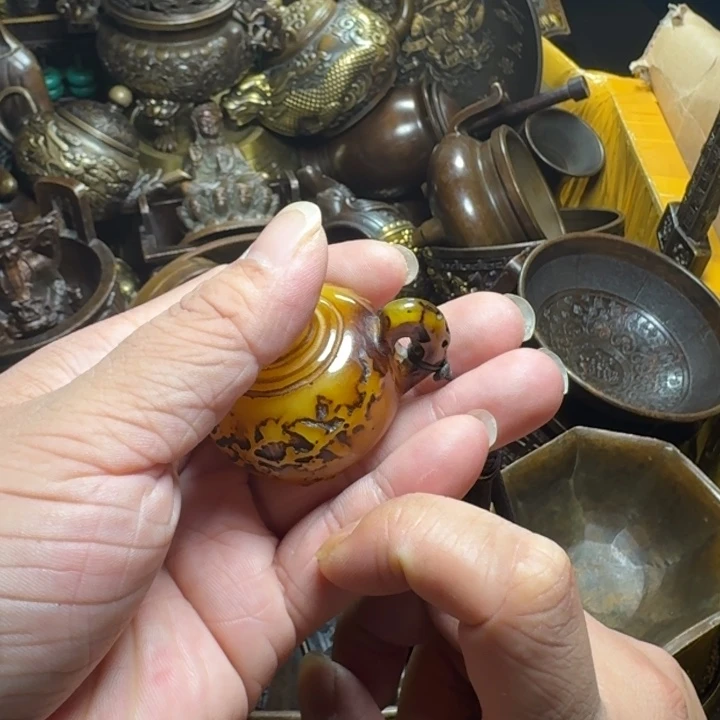 铜器摆件收收藏藏