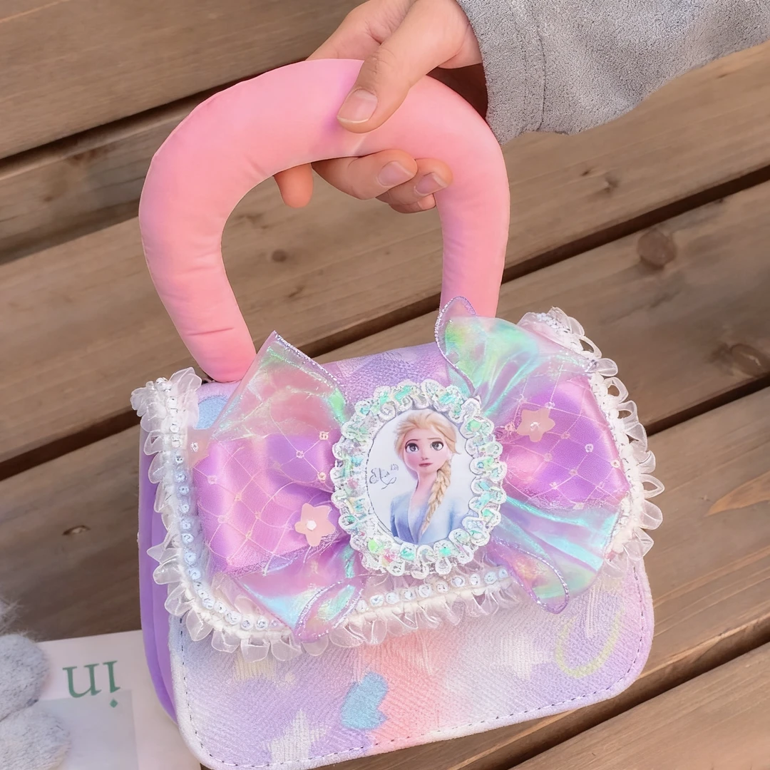 儿童包包可爱女童斜挎包时尚公主珍珠手提包包迷你小孩单肩配饰包