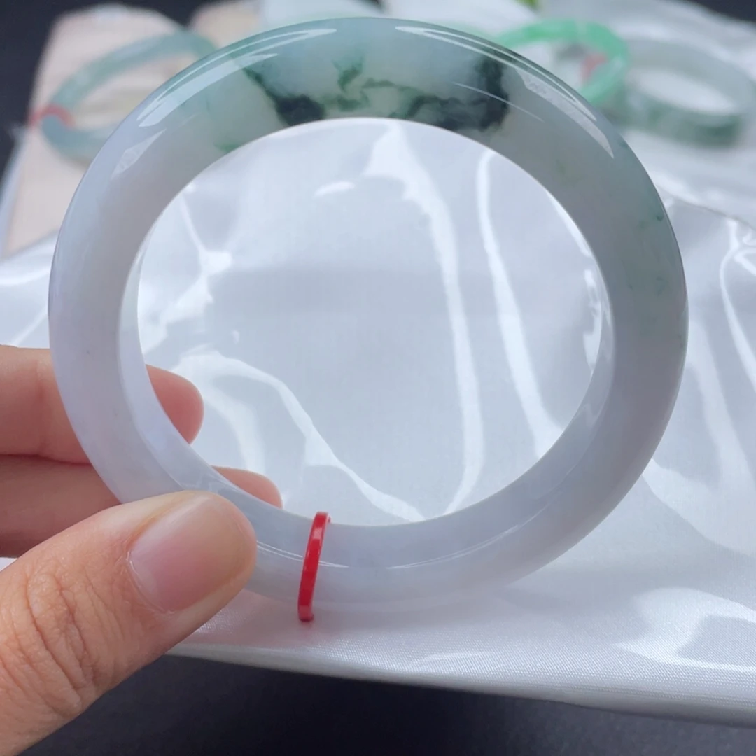 翡翠手镯未镶嵌57.8圈