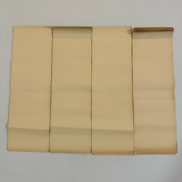 【象朴斋】七八十年代大尺寸老纸一份发货10张 尺寸：62✖️20cm八分熟