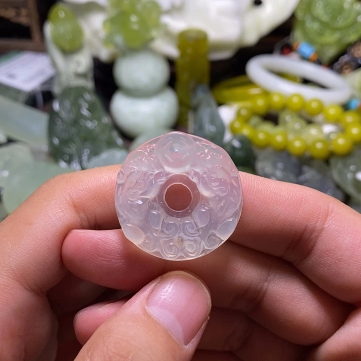 岫玉未镶嵌岫玉挂件