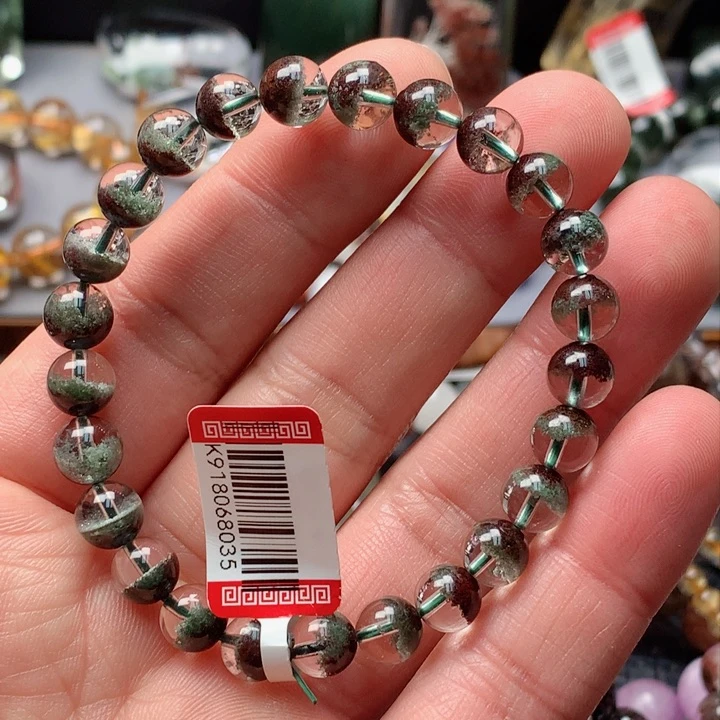 水晶手串未镶嵌天然