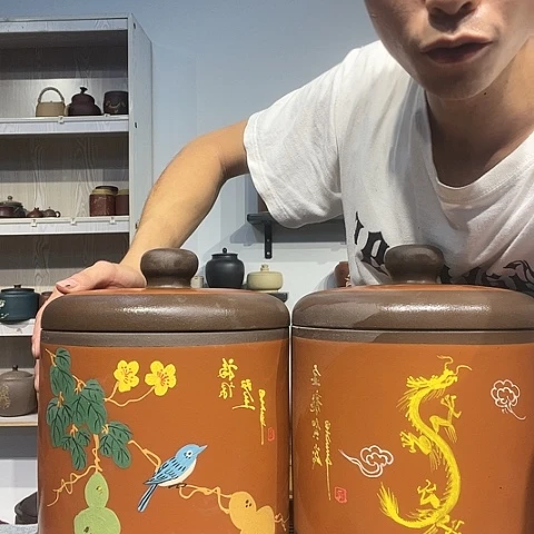【闪购商品】紫砂茶叶罐