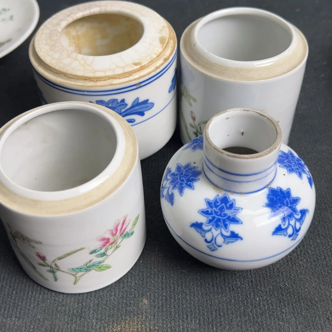 摆件8***海景德镇陶瓷青花