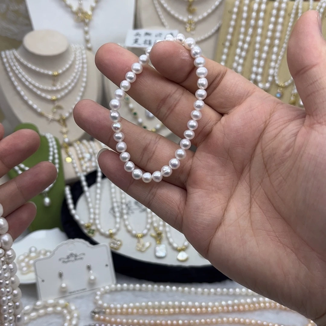 淡水珍珠项链未镶嵌