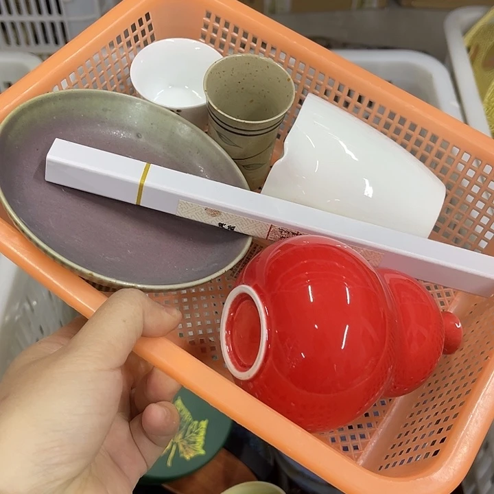 斗彩手绘复古锡斑