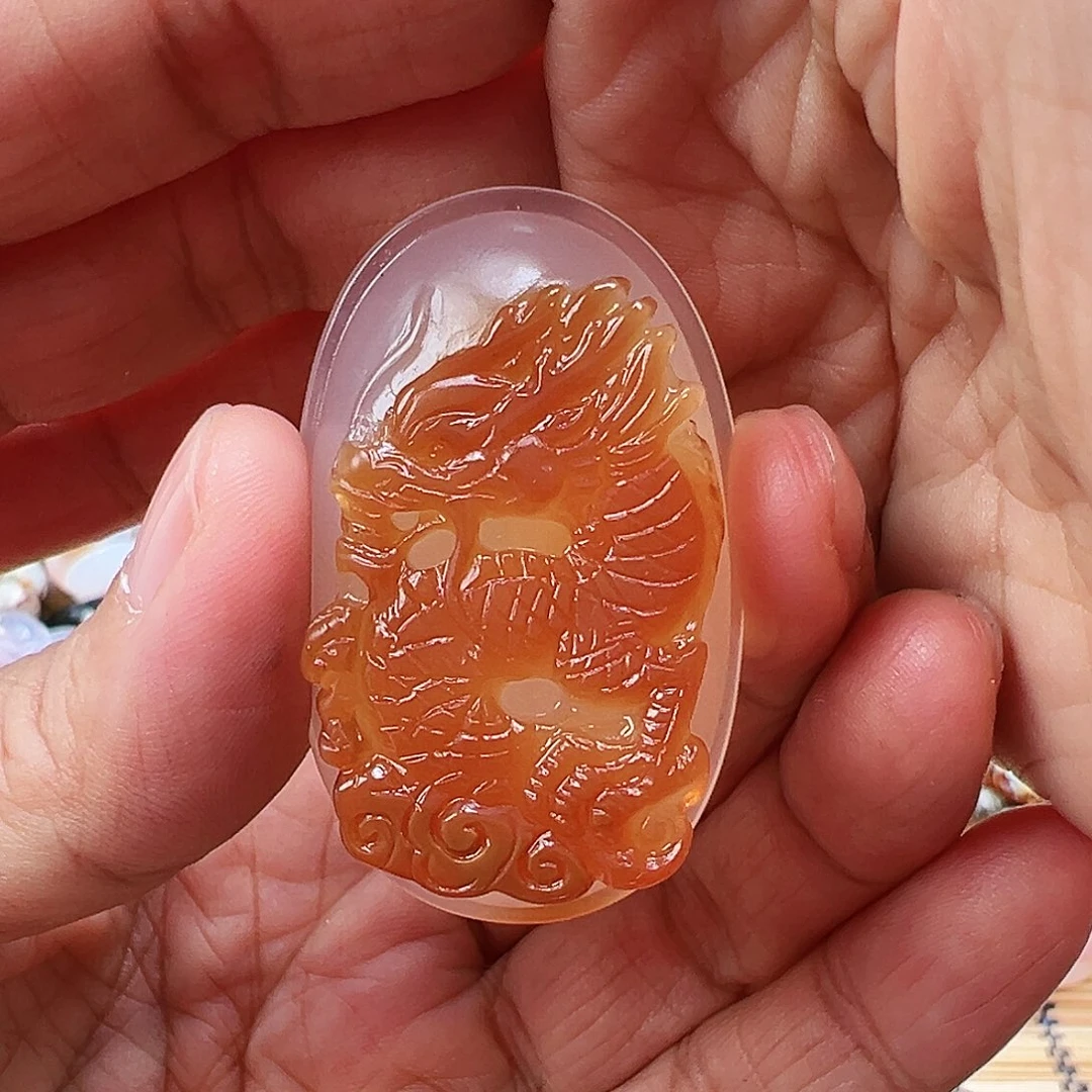 未镶嵌玛瑙/玉髓珠宝半成品