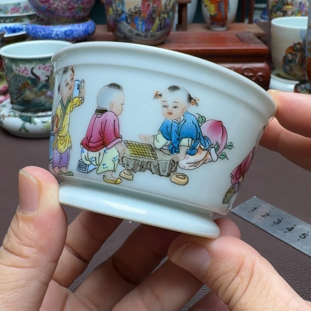 景德镇手工手绘展示