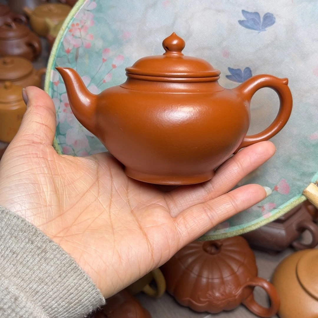 紫砂茶壶半*胧手工制作
