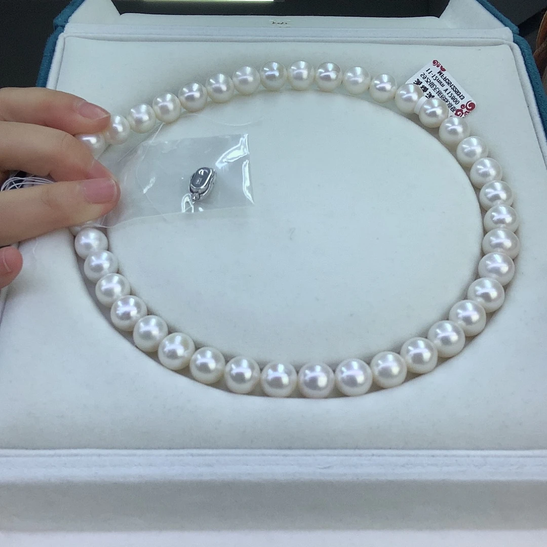 颈饰淡水珍珠未镶嵌无核11-12