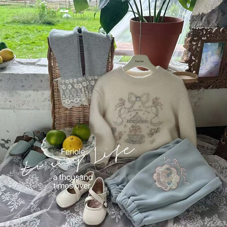 【旋转木马】FLL·25冬~旋转木马毛衣53661（童装汉服）
