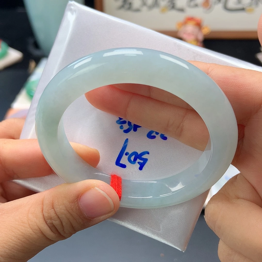 翡翠未镶嵌手镯76号