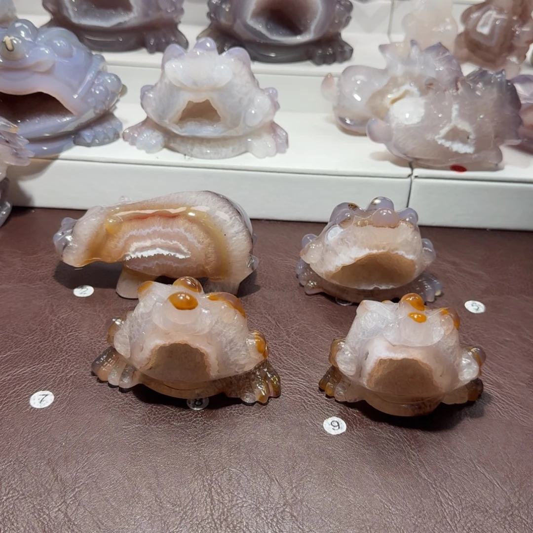 橙***记玛瑙/玉髓未镶嵌把件