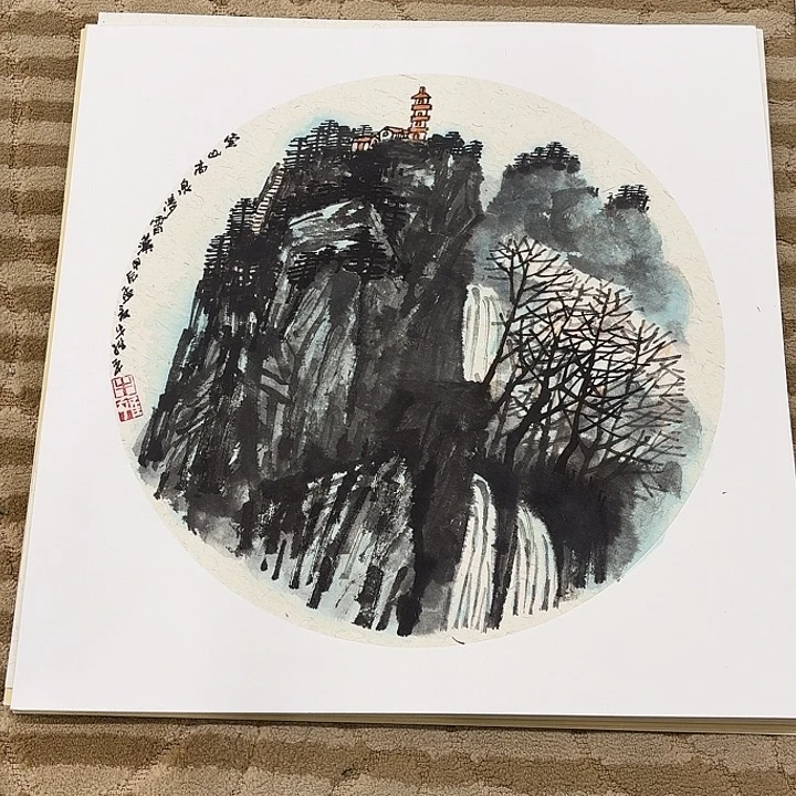 国画花鸟的翅膀和翅膀50.50