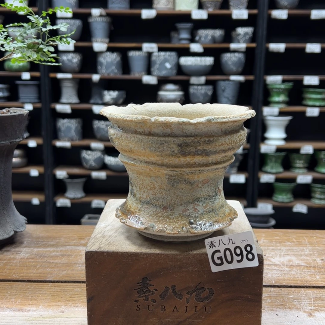 素八九陶瓷内口13.5高11.5