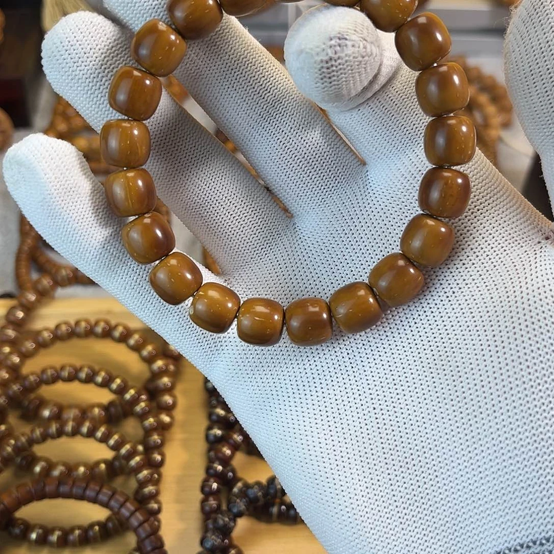 紫金鼠手串半实心老行