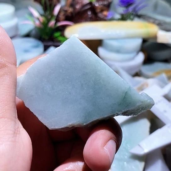 散珠翡翠边角料264