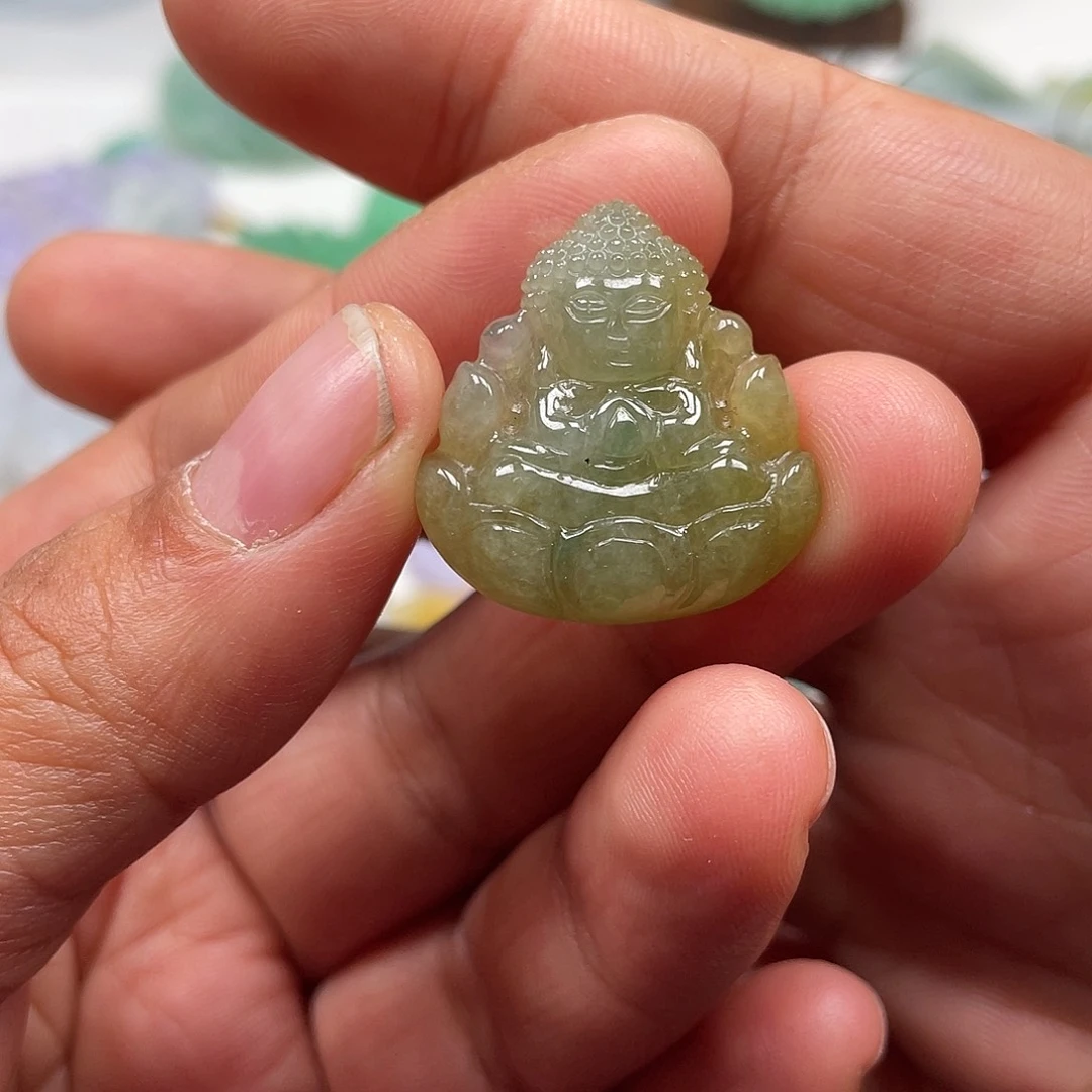 颈饰未镶嵌翡翠翡玉缘翡翠