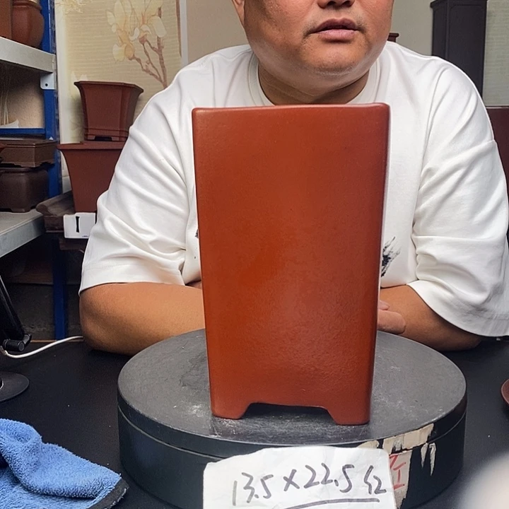 紫砂花盆货号一只SF407