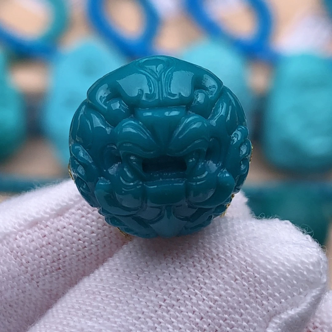 绿松石未镶嵌珠宝奇石15+mm