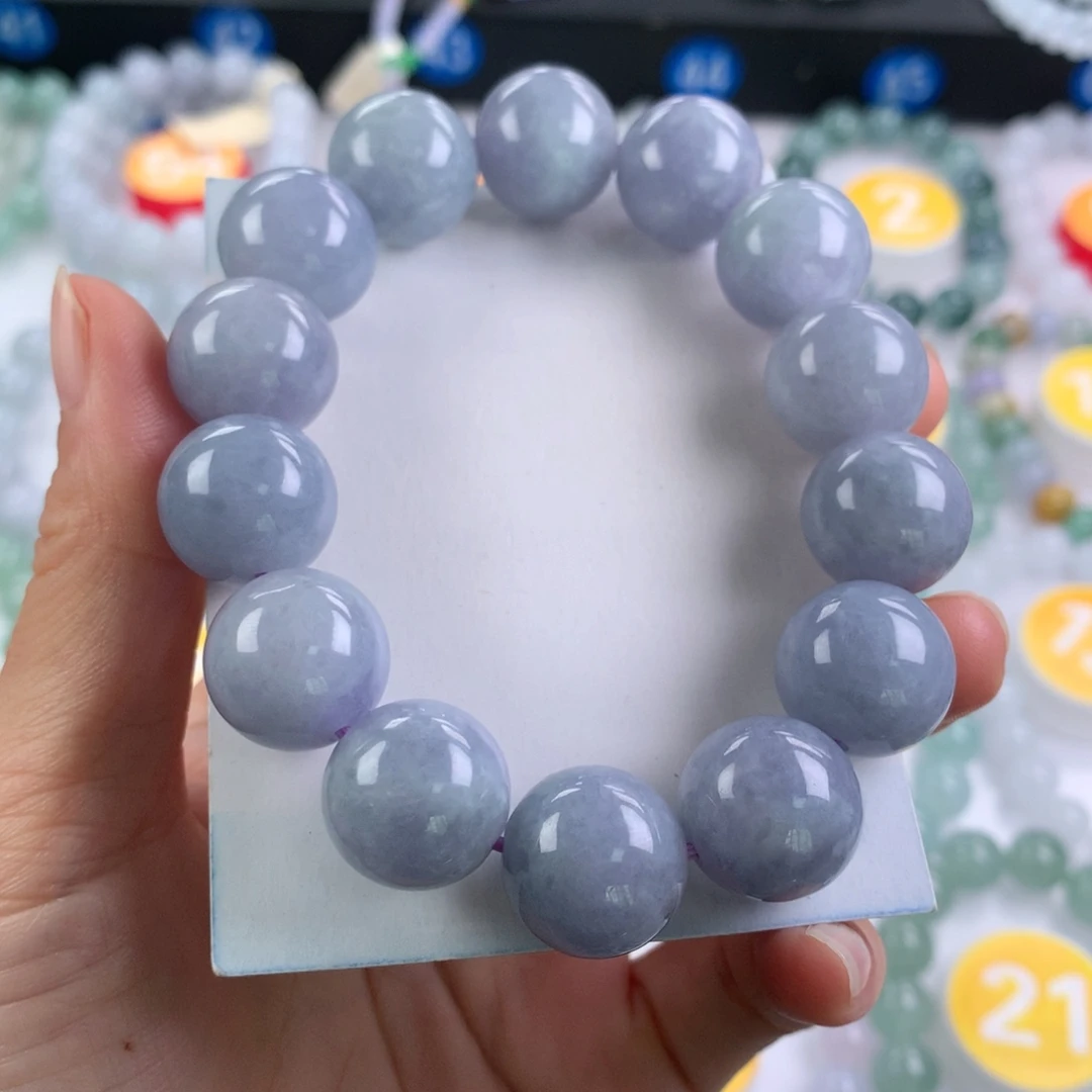 翡翠未镶嵌手链卡15.9