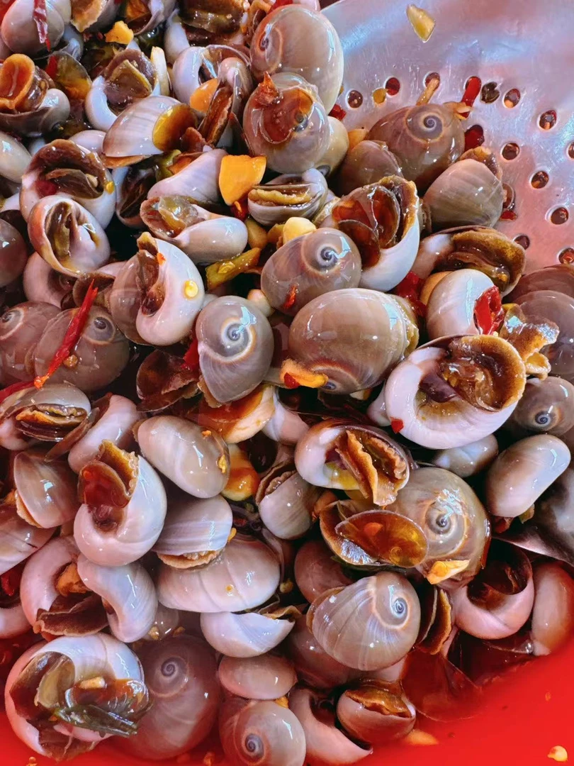 响水县张记立本海鲜产品香螺300g每瓶冷冻保存