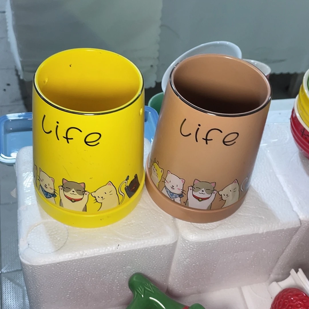 瓷片微瑕陶瓷餐具家用 一个
