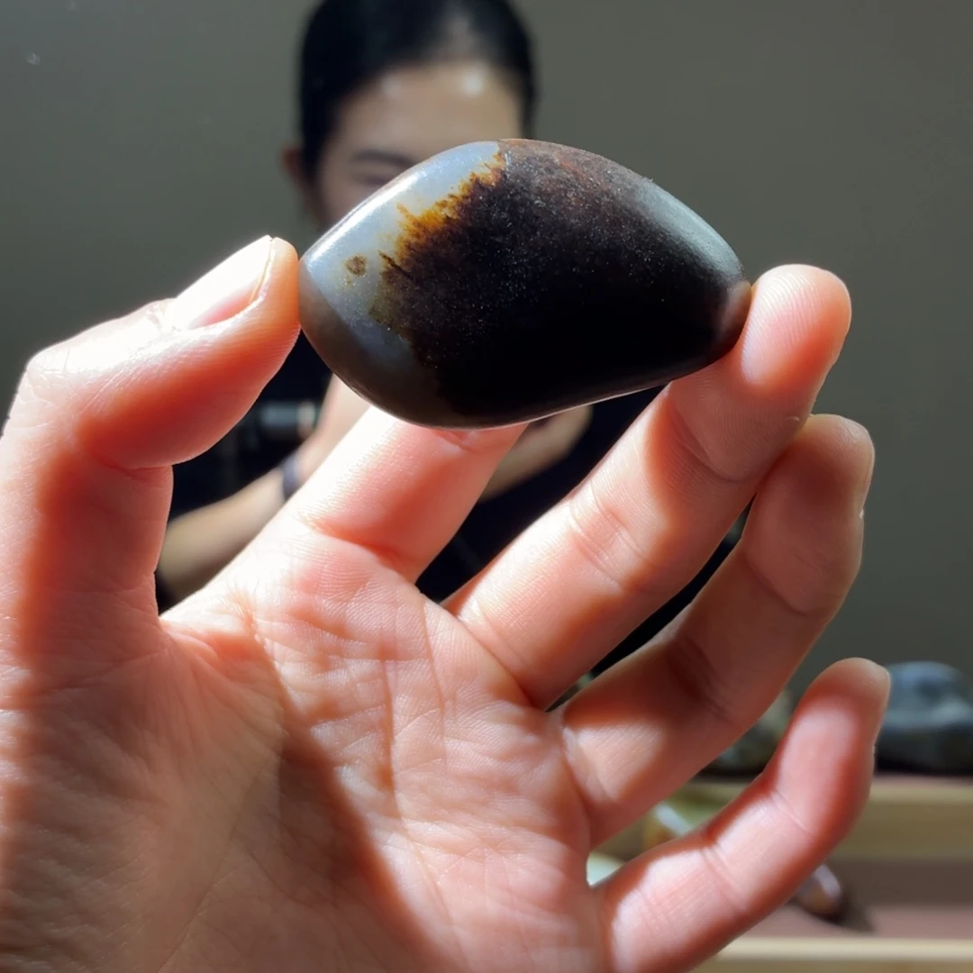 和田玉未镶嵌挂件40g