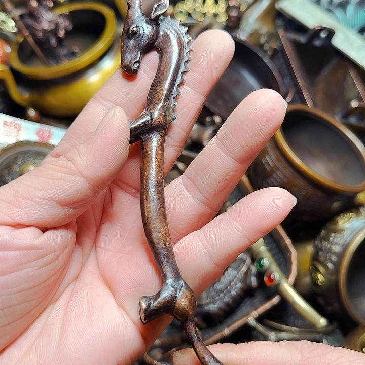 铜器摆件收收藏藏