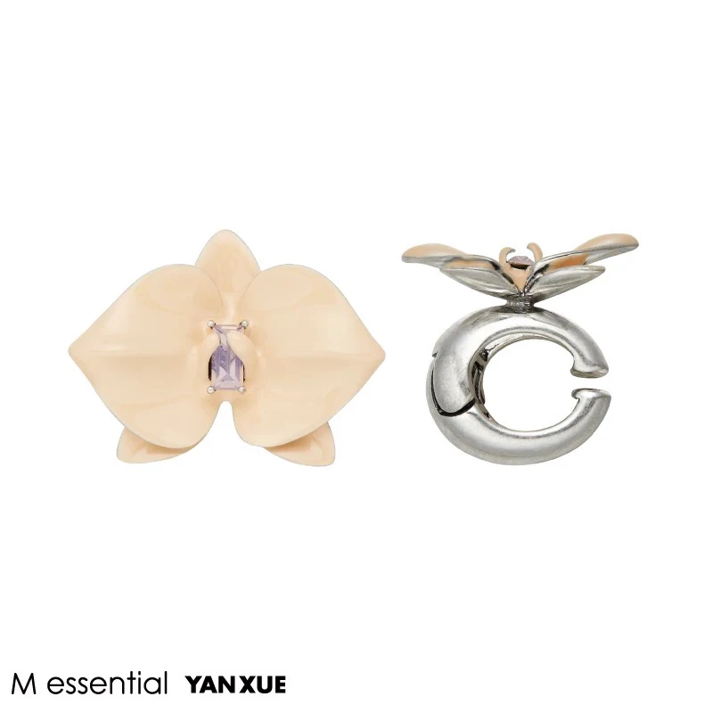 YANXUE as pure as this 铜合金耳饰 蝴蝶兰系列 蝴蝶兰耳骨夹