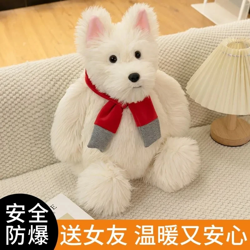 【国标防爆】西高地充电热水袋保暖亲肤加绒加厚热敷可拆洗双插手