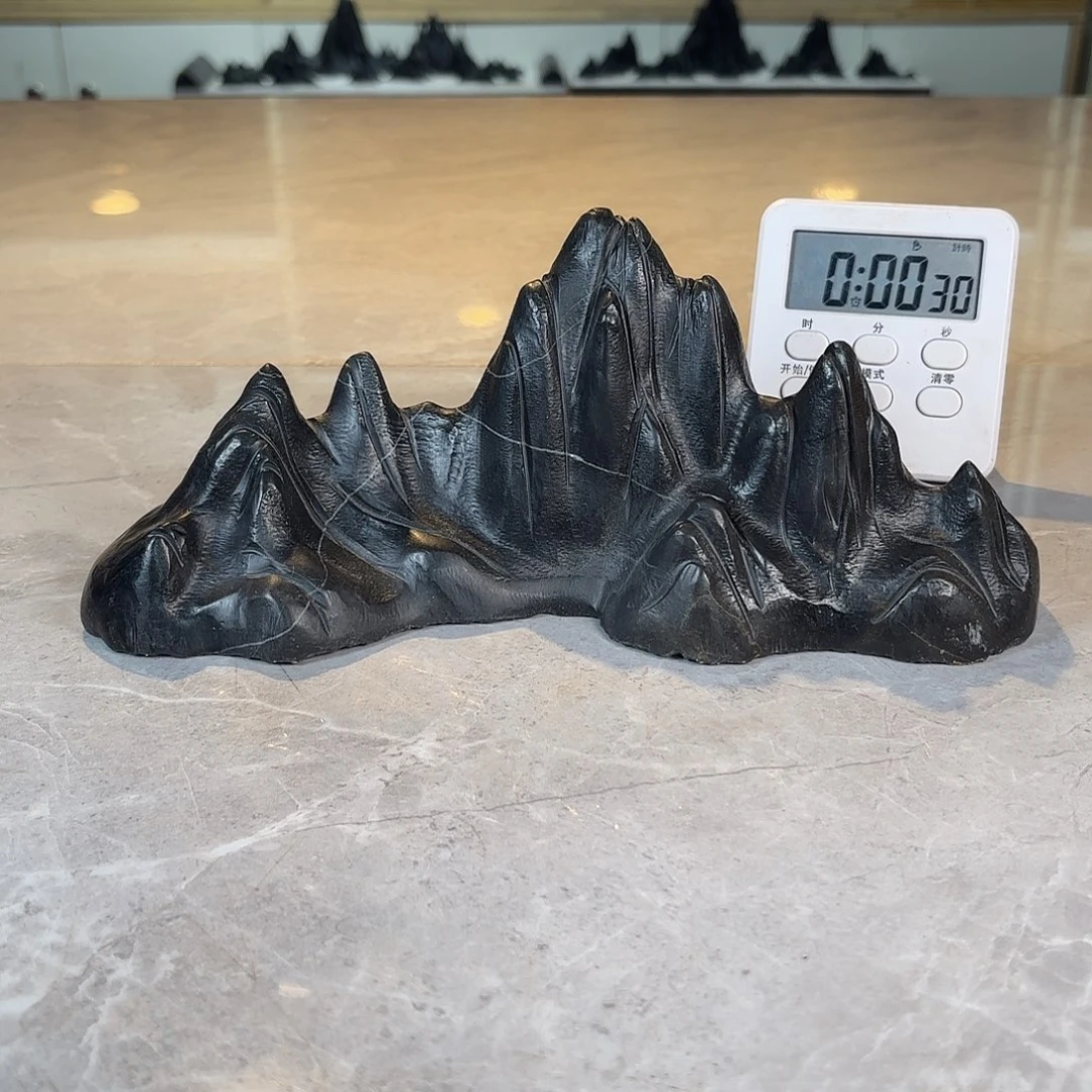 大***鱼灵璧石手工雕刻奇石摆件