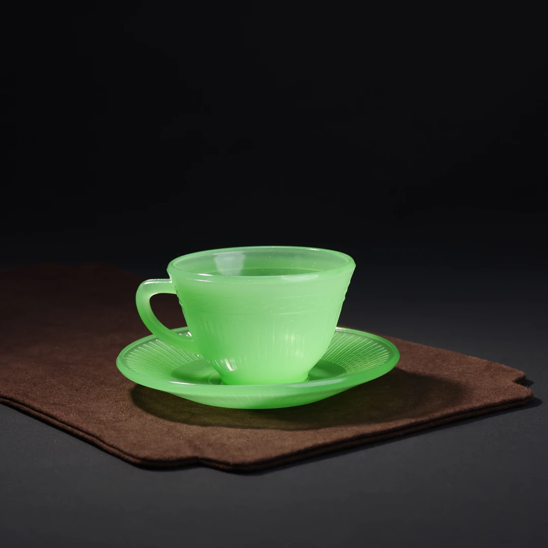 一团和气 | 原创设计精品手工琉璃杯子