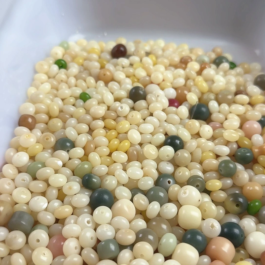 菩提根/象牙果手串瑕疵6✖️9算盘300颗卡牌➕200颗