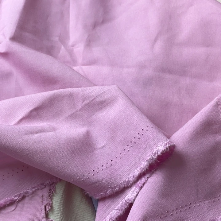 天丝（莱赛尔纤维）紫粉棉麻2米