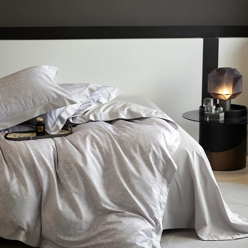 ROWHOLLY南湘 纯棉四件套全棉床单高级感被套四季款柔然舒适亲肤