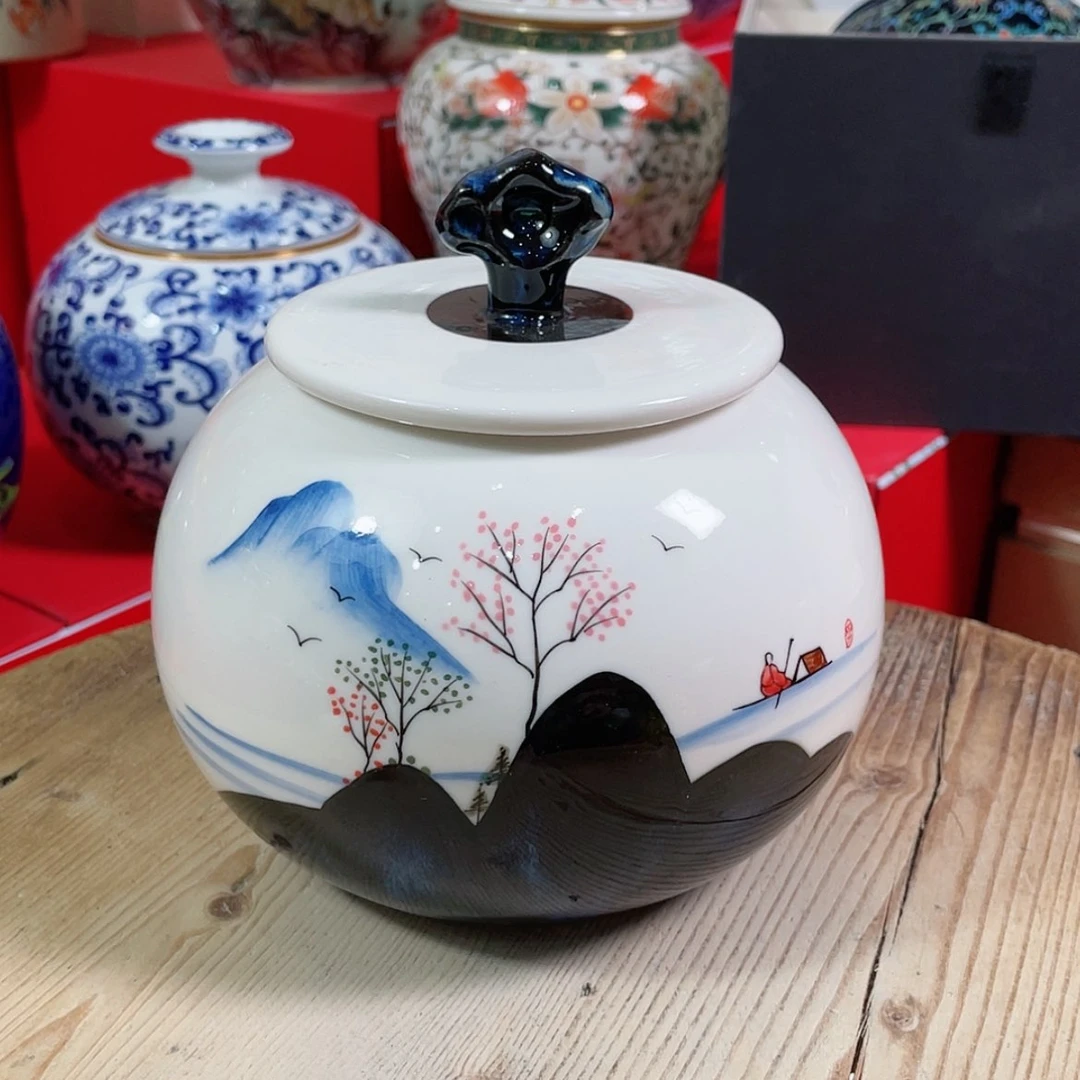 【闪购商品】罐陶瓷茶叶罐密封罐
