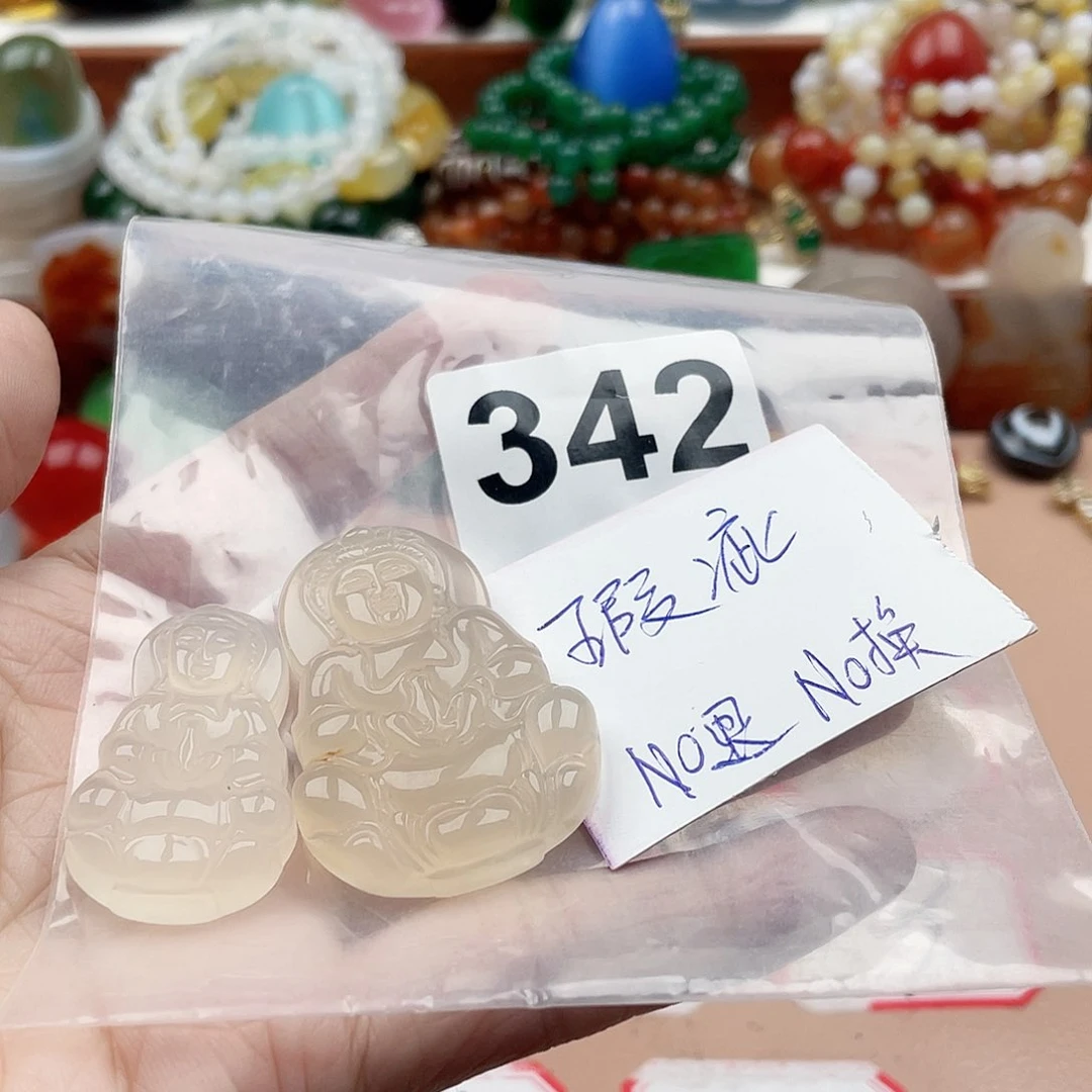 合金颈饰玛瑙/玉髓莲***澜