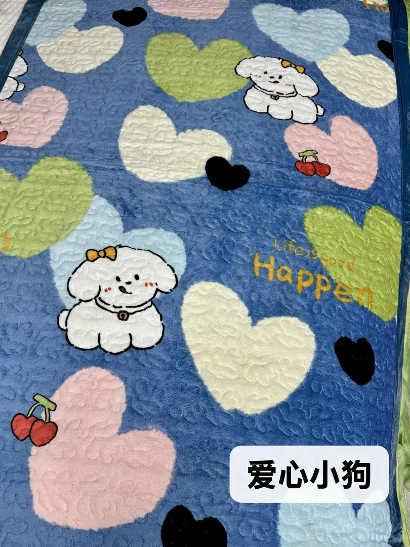 9068单人加绒床盖-A127