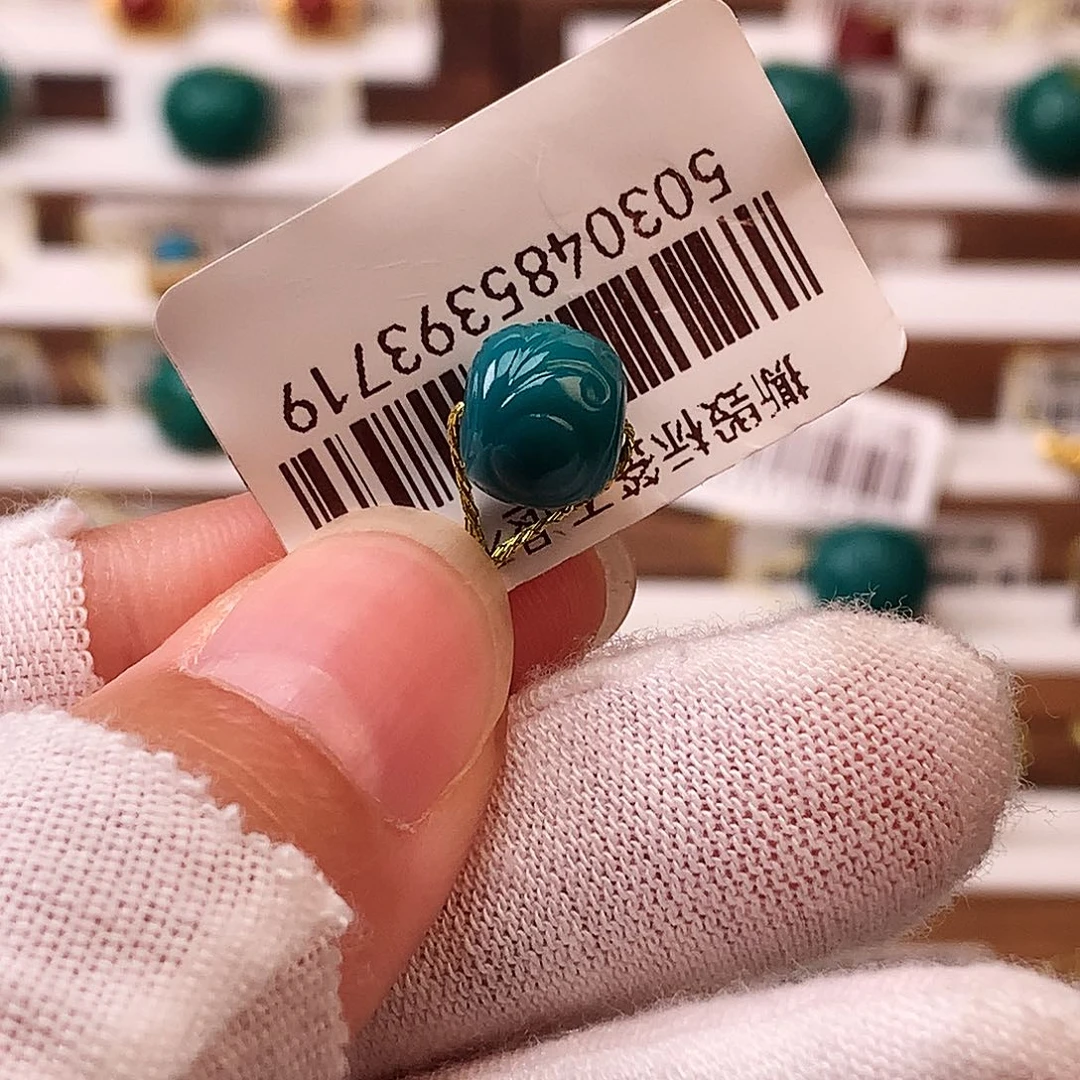 绿松石未镶嵌配饰如