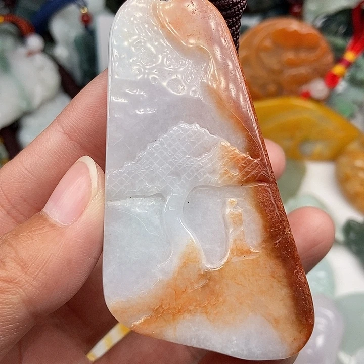 未镶嵌挂件翡翠翡翠