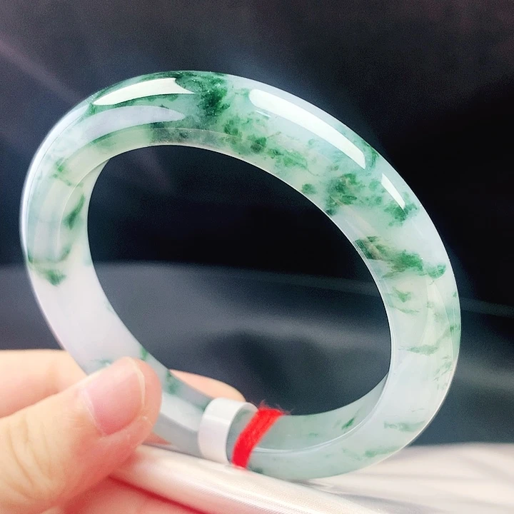 未镶嵌手镯翡翠54圈