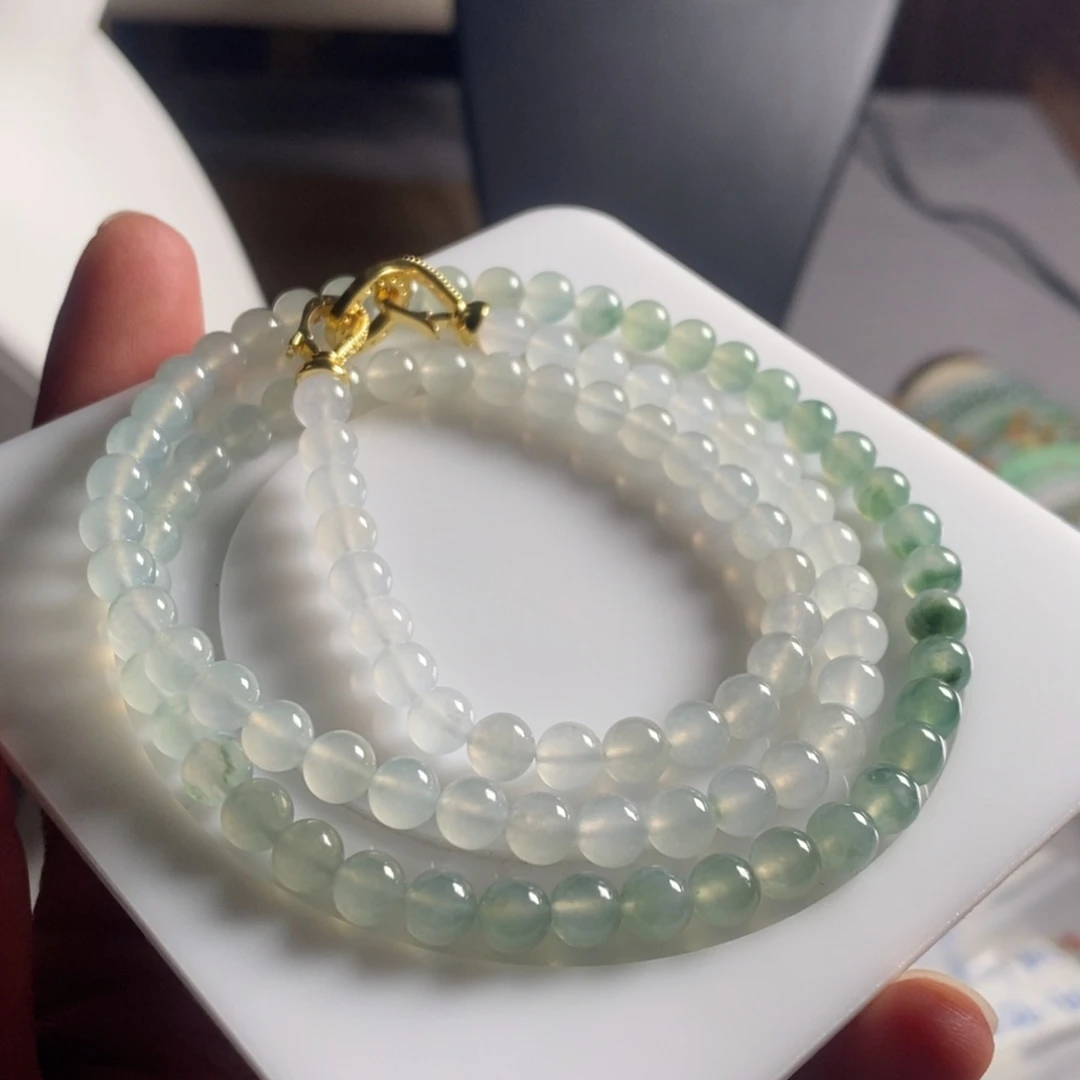 定制翡翠未镶嵌50 缅甸翡翠A货卡6.0