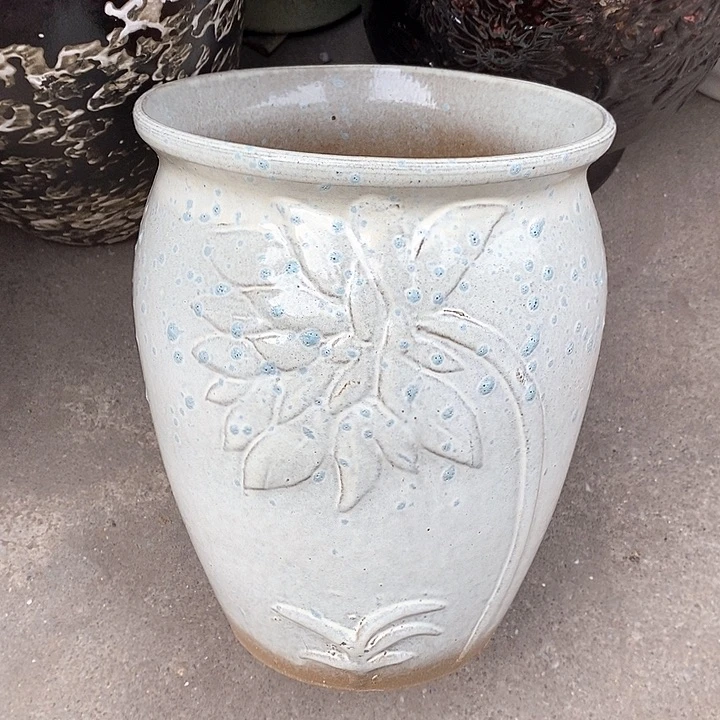 紫砂花盆正品口20高25